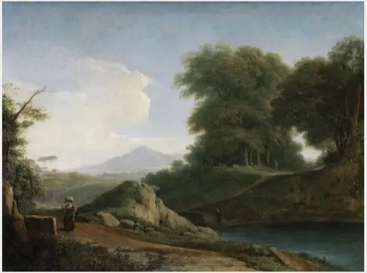 Italianate Landscape, by Solomon Delane
