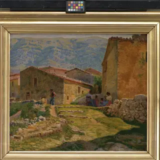Solskinsformiddag i Civita d'Antino