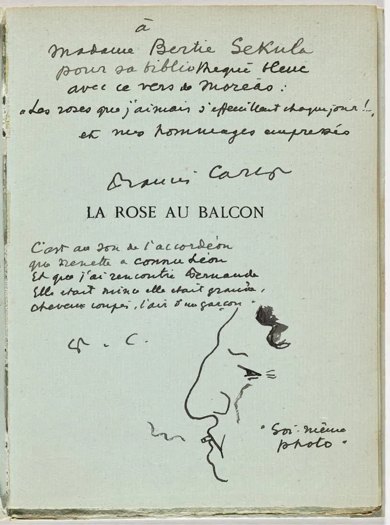 Untitled, by Sonja Sekula, ink, 1942