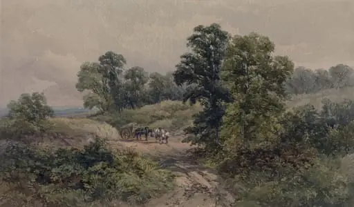Near Benhill Wood, Sutton, Surrey, by Sophy Warren