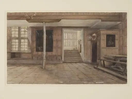 Banqueting Room, Haddon Hall, by Sounes