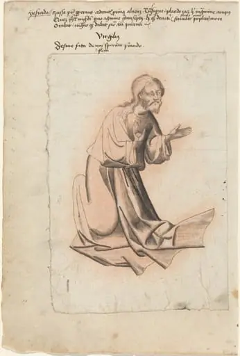 Christ Kneeling in Prayer, by South German 15th Century