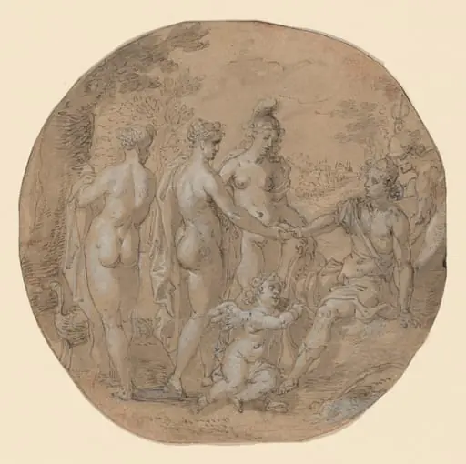 The Judgment of Paris, by South German 17th Century