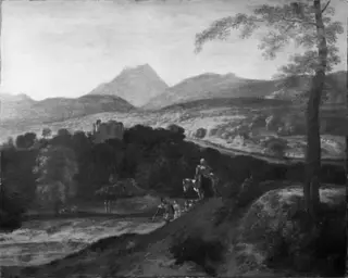 Southern Landscape with Figures