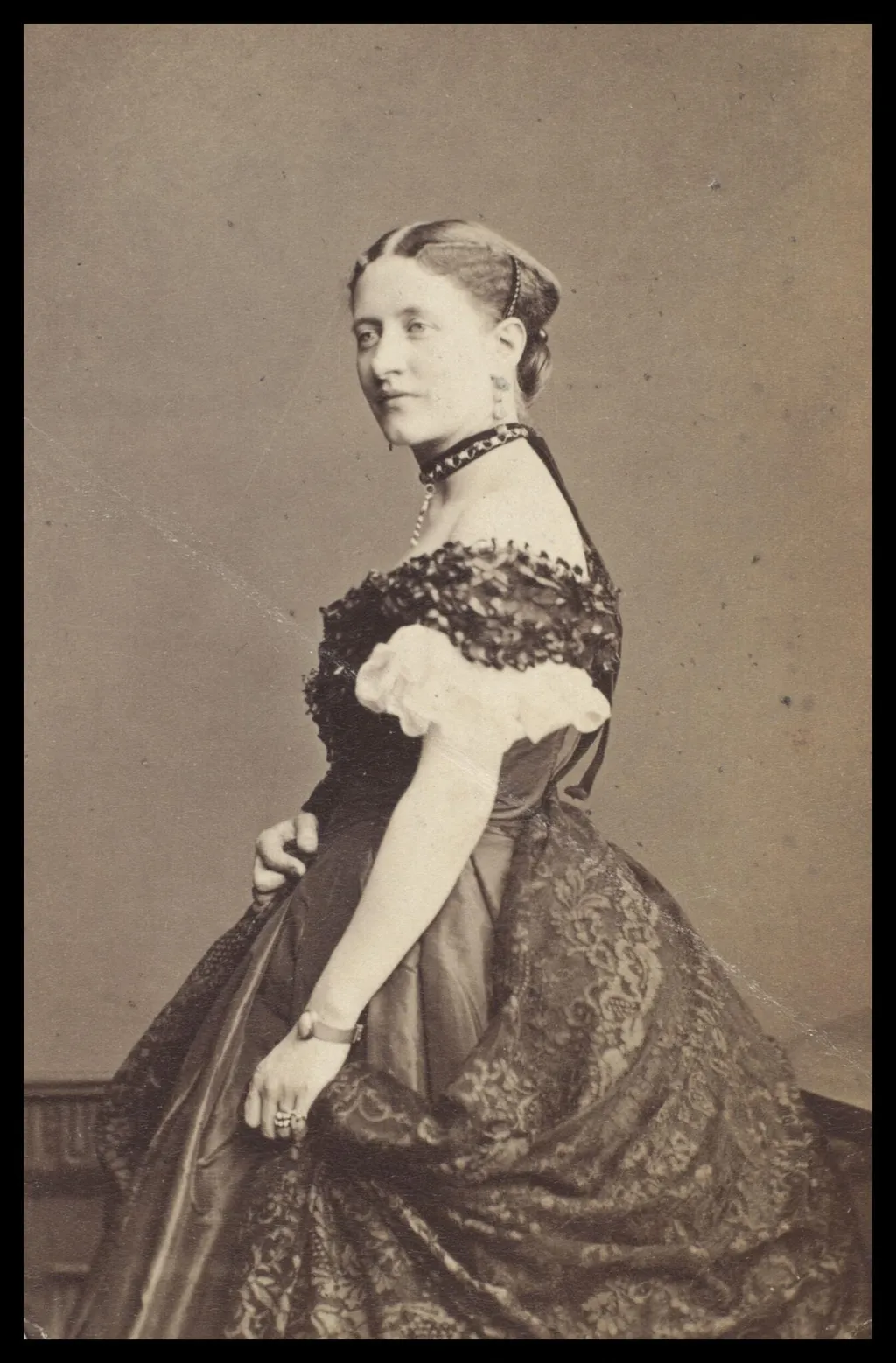 Guy Little Theatrical Photograph, by Southwell Brothers, photographic, 1865