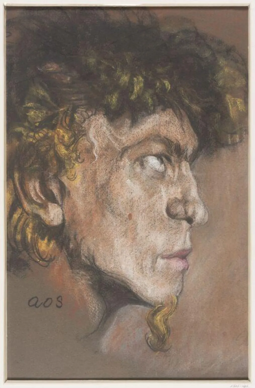 Head of a Man, by Spare, 1910