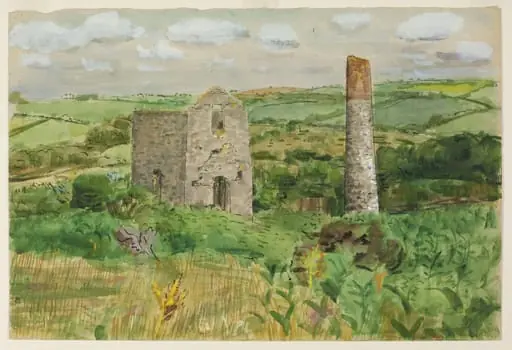 Deserted Tin Mine, Little Biryn, Roche, by Spear