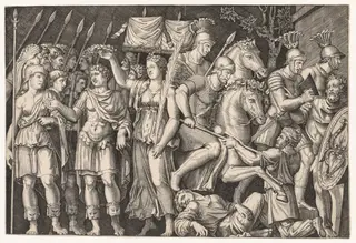 Speculum Romanae Magnificentiae: Trajan Between City of Victory and Rome (The Emperor Trajan)