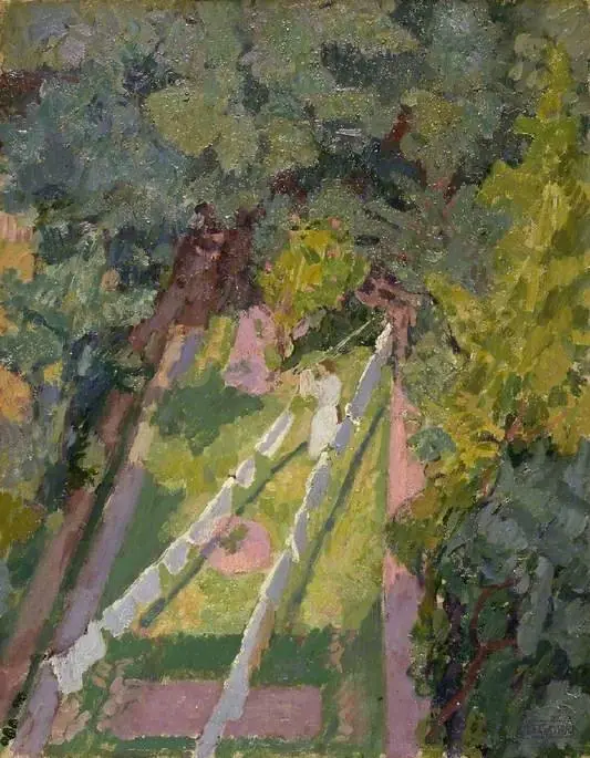A view from the window at 6 Cambrian Road, Richmond, by Spencer Gore