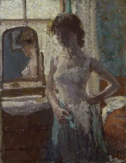 The green dress, by Spencer Gore