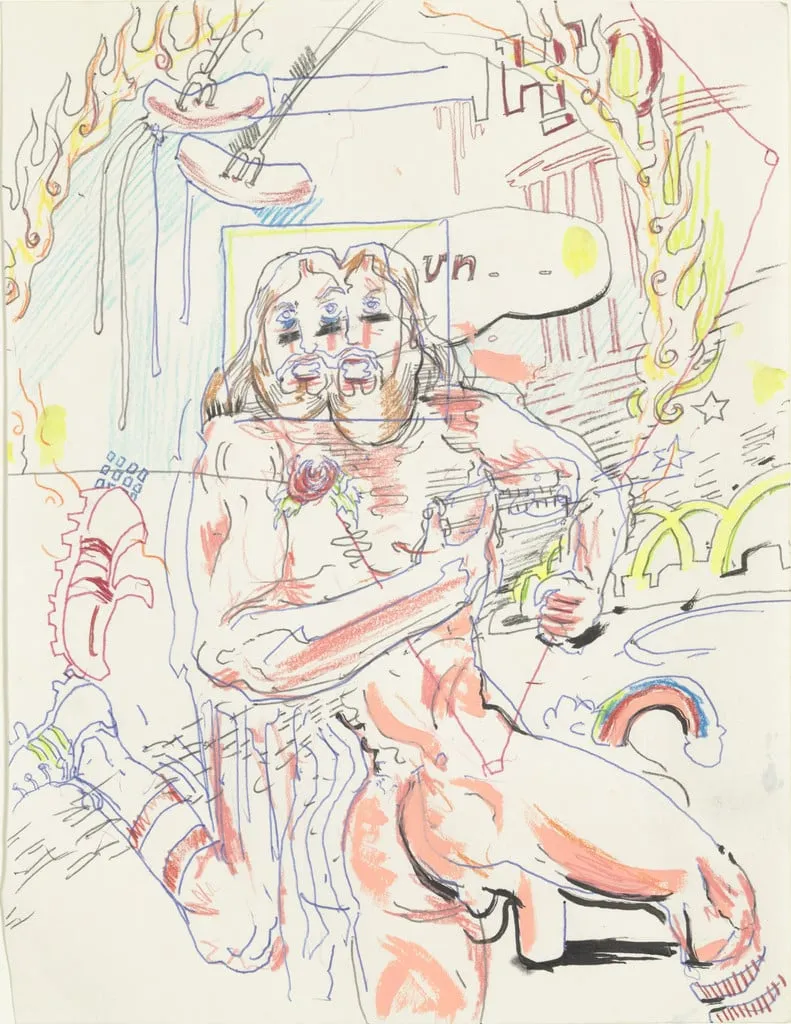 Untitled, by Spencer Sweeney, graphite, 2002