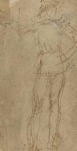 Standing Young Man [verso], by Sperandio