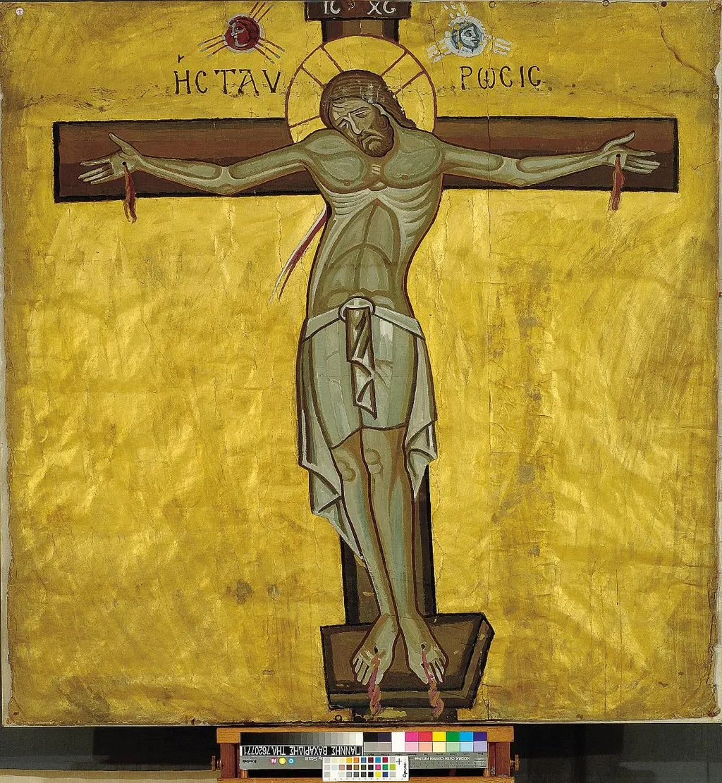 O Εσταυρωμένος Χριστός, by Spyros Papaloukas, 1934