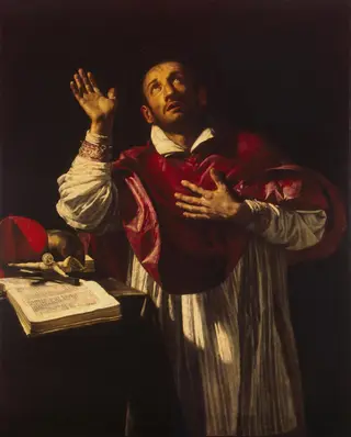 St Carlo Borromeo, by Orazio Borgianni
