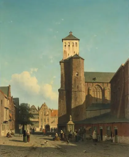 St Denis Church in Li&#232;ge