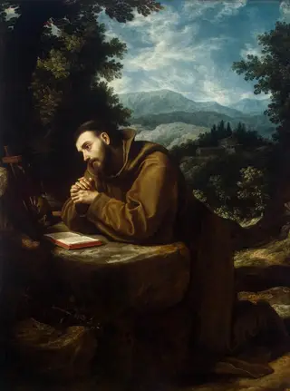 St Francis, by Cigoli