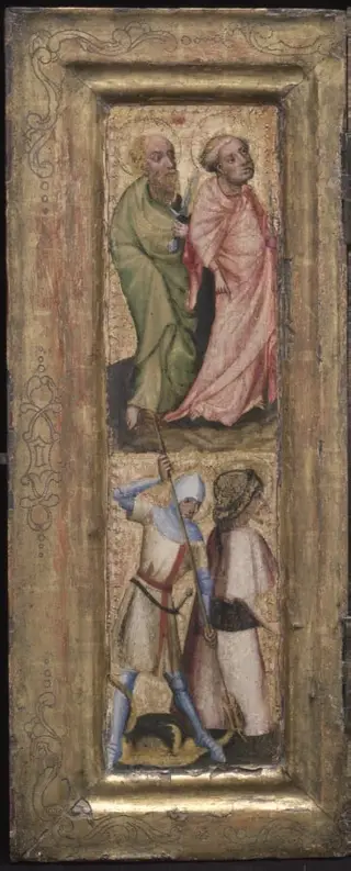 St. Peter, St. Paul, St. George, and St. James the Greater