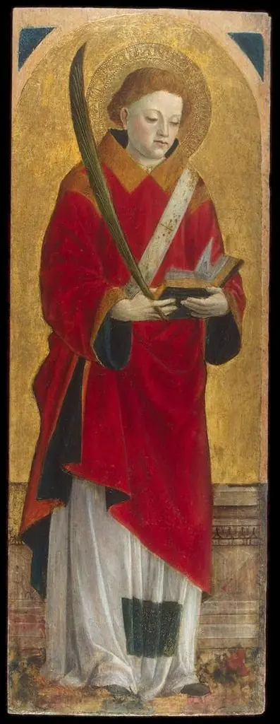 St Stephen (wing of a polyptych)