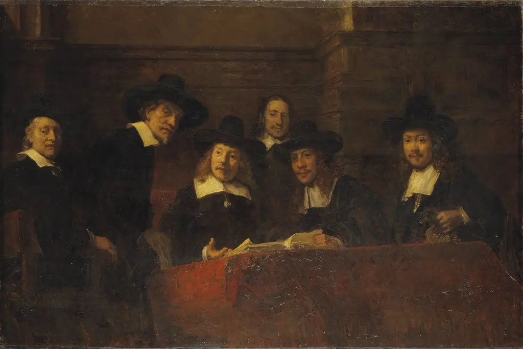 Staalmeesters. After Rembrandt