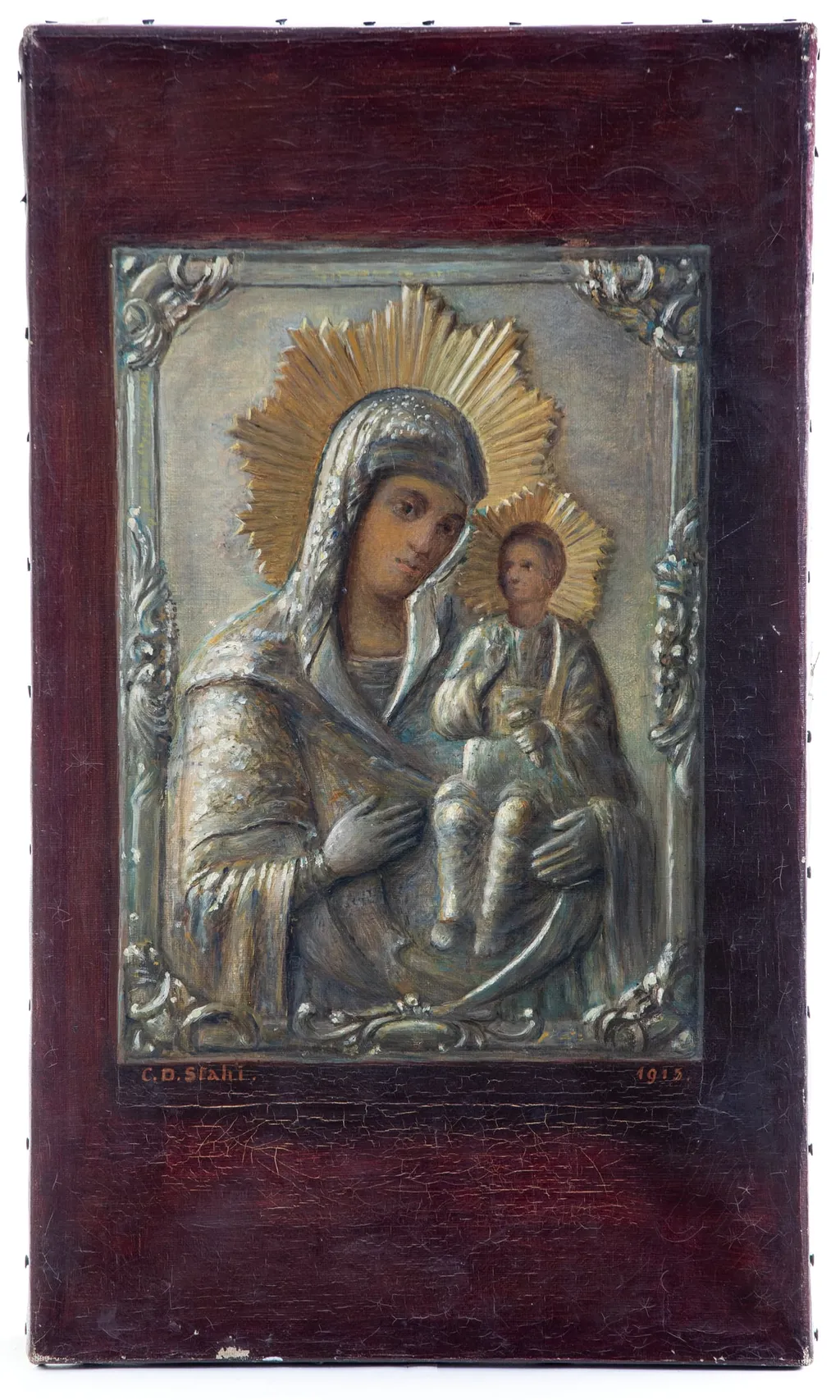 Imitație de icoană, by Stahi D. Constantin, 1850