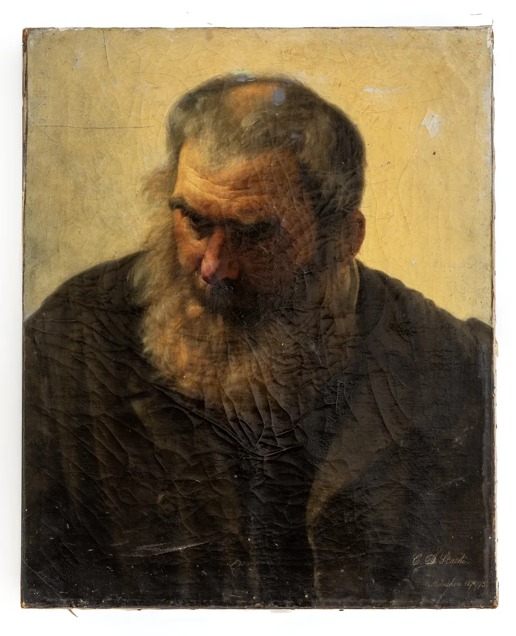 Un veteran bavarez, by Stahi D. Constantin, 1850