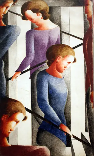 Stairway Scene