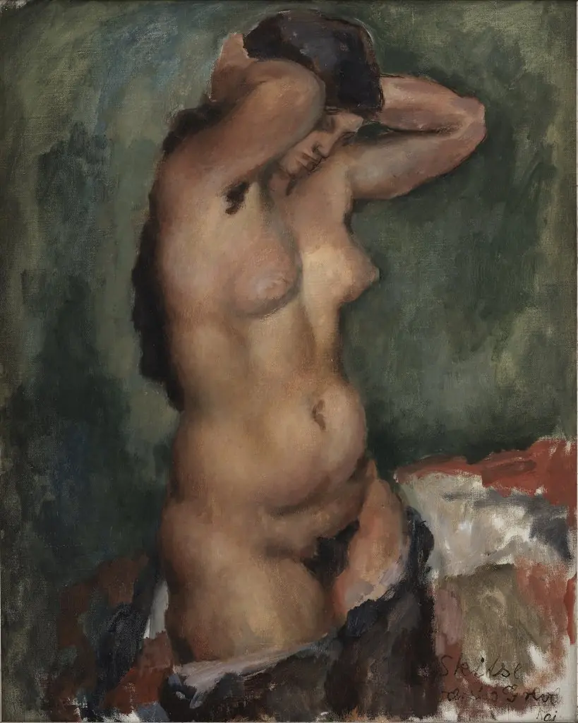 Standing Female Nude