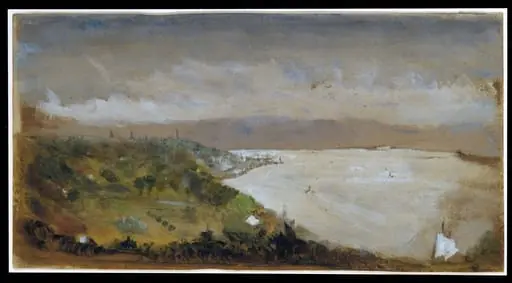 View of the Hudson River from the Catskills, by Stanford White