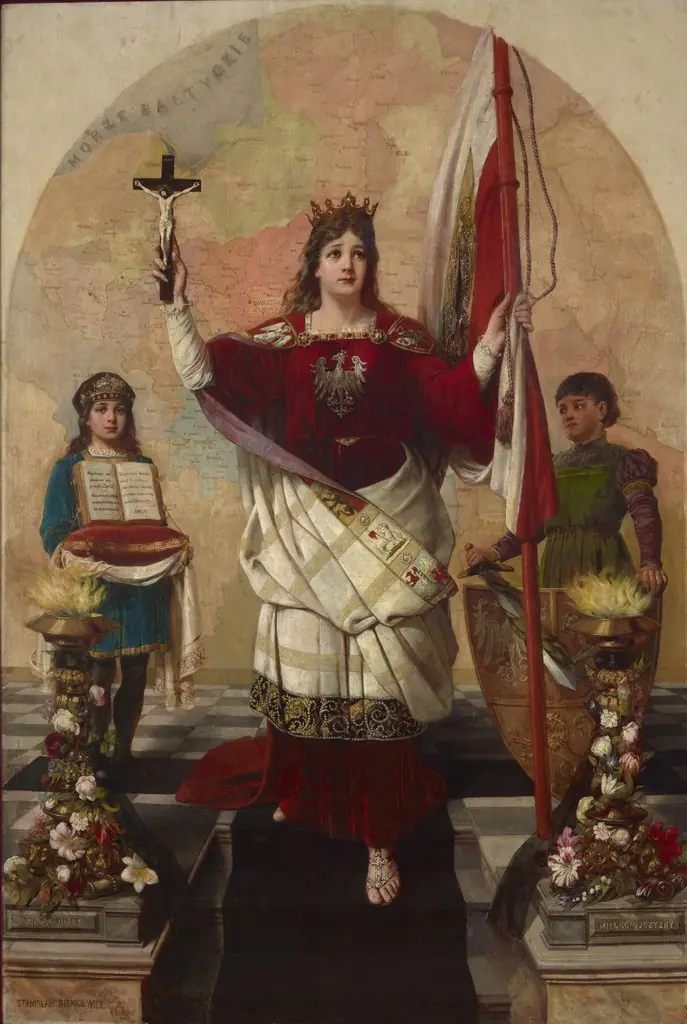 Allegory of Poland, by Stanisław Bieńkiewicz