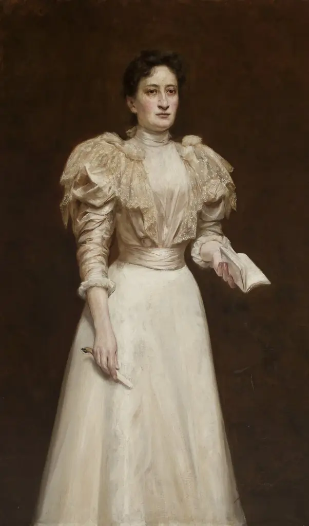 Portrait of Antonina Schmidt, by Stanisław Cercha