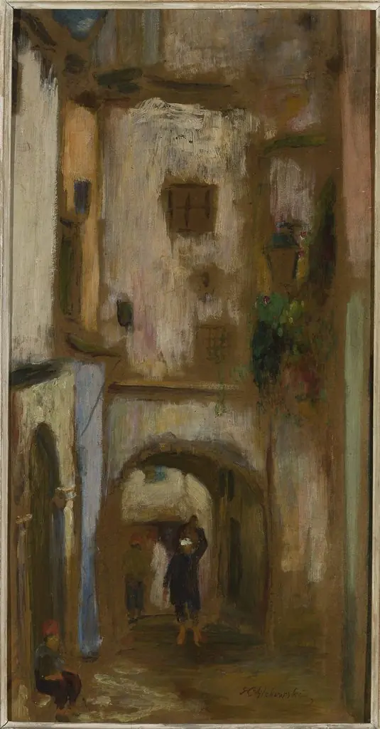 Alleyway, by Stanisław Chlebowski