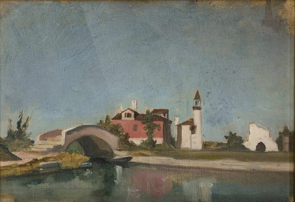 Oriental Landscape, by Stanisław Chlebowski