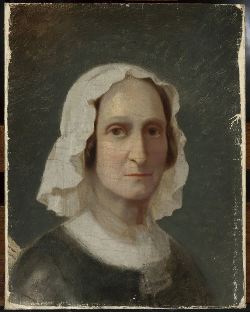 Portrait of Ludwika Czajkowska née Śniadecka (1802–1866), wife of Michał Sadyk Pasha, by Stanisław Chlebowski