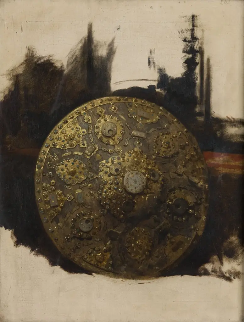 Study of an Oriental Shield, by Stanisław Chlebowski