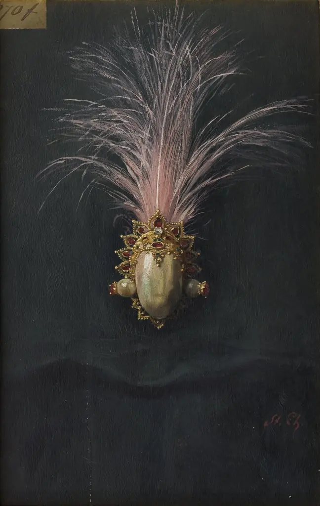 Study of an Ornamental Escuffas, by Stanisław Chlebowski