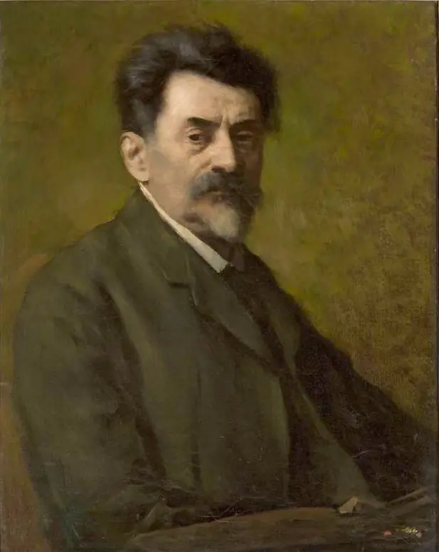 Self-portrait, by Stanisław Heyman