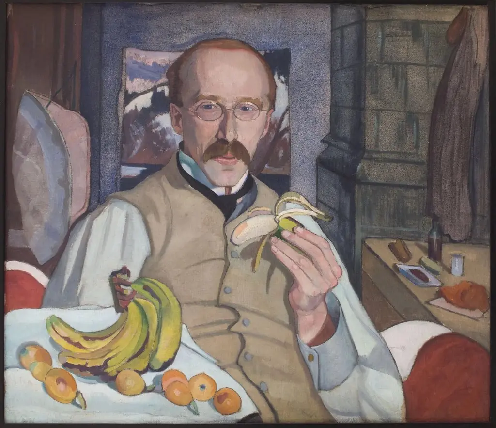 Portrait of Doctor Ignacy Wasserberg, by Stanisław Ignacy Witkiewicz