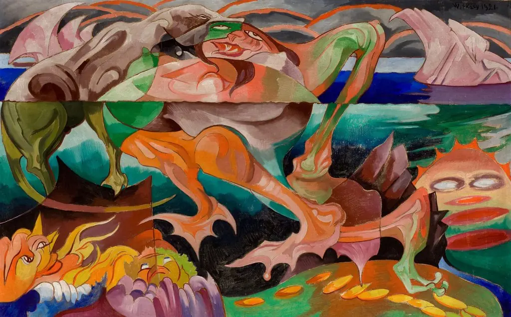 Spirits of drowned women, by Stanisław Ignacy Witkiewicz
