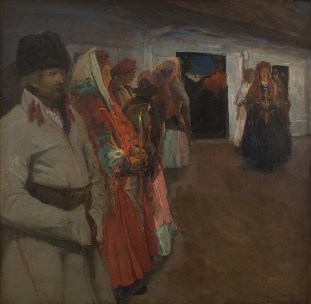 Funeral, by Stanisław Kuczborski