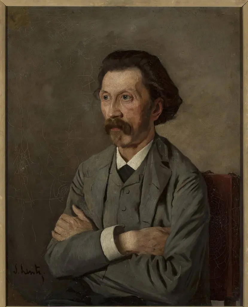 Portrait of Daniel Filleborn, by Stanisław Lentz
