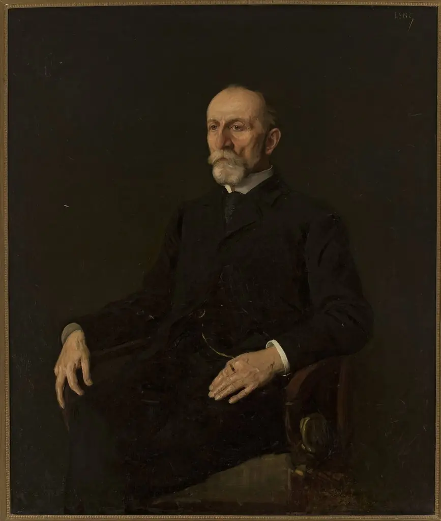 Portrait of Władysław Bogusławski, by Stanisław Lentz