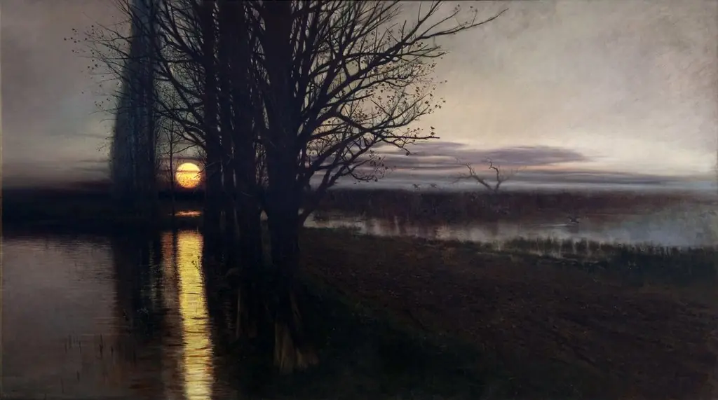Moonrise, by Stanisław Masłowski