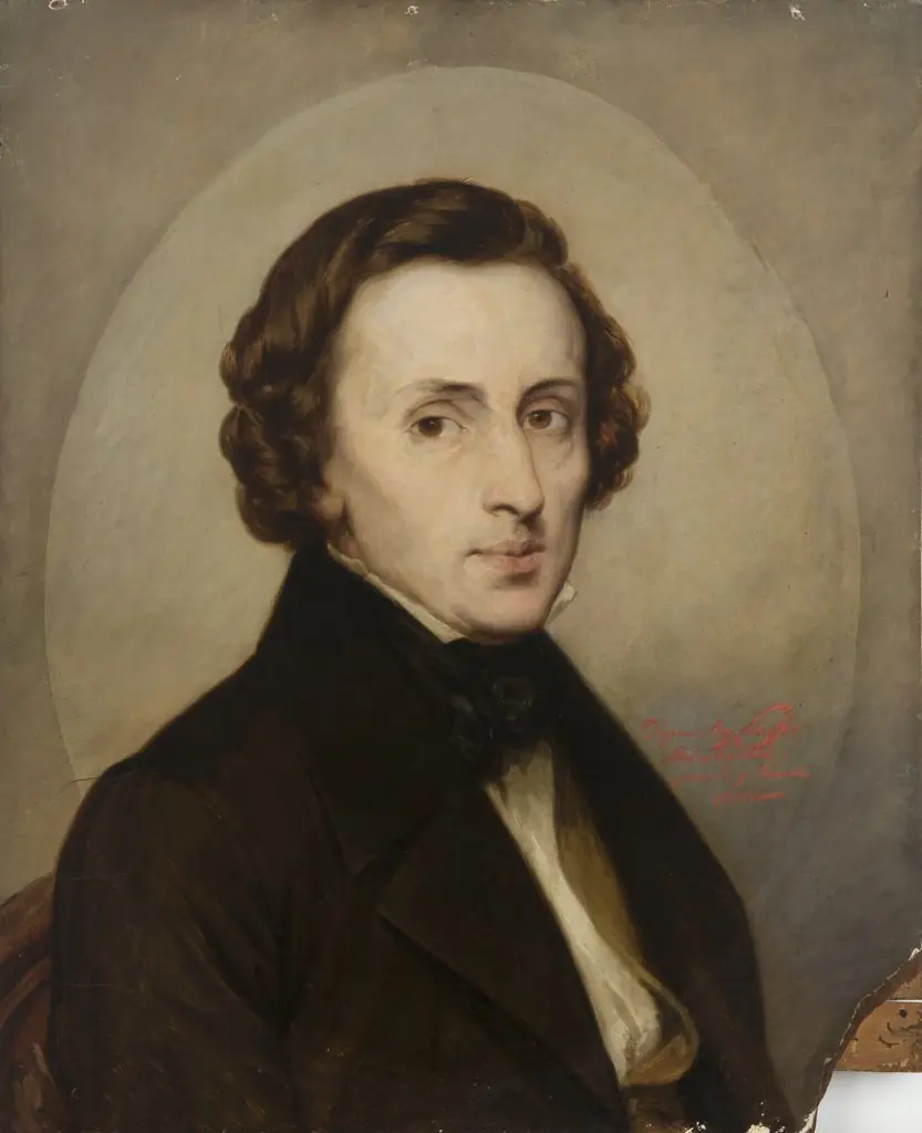 Portrait of Fryderyk Chopin (1810–1849), by Stanisław Stattler