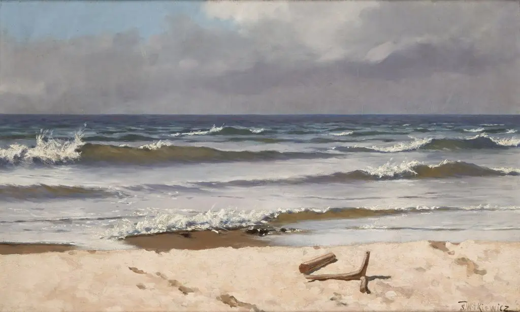 Coast at Połąga, by Stanisław Witkiewicz