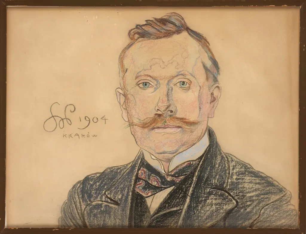 Portret doktora Jana Raczyńskiego, by Stanisław Wyspiański