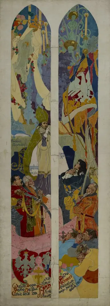 Vows of Jan Kazimierz, by Stanisław Wyspiański