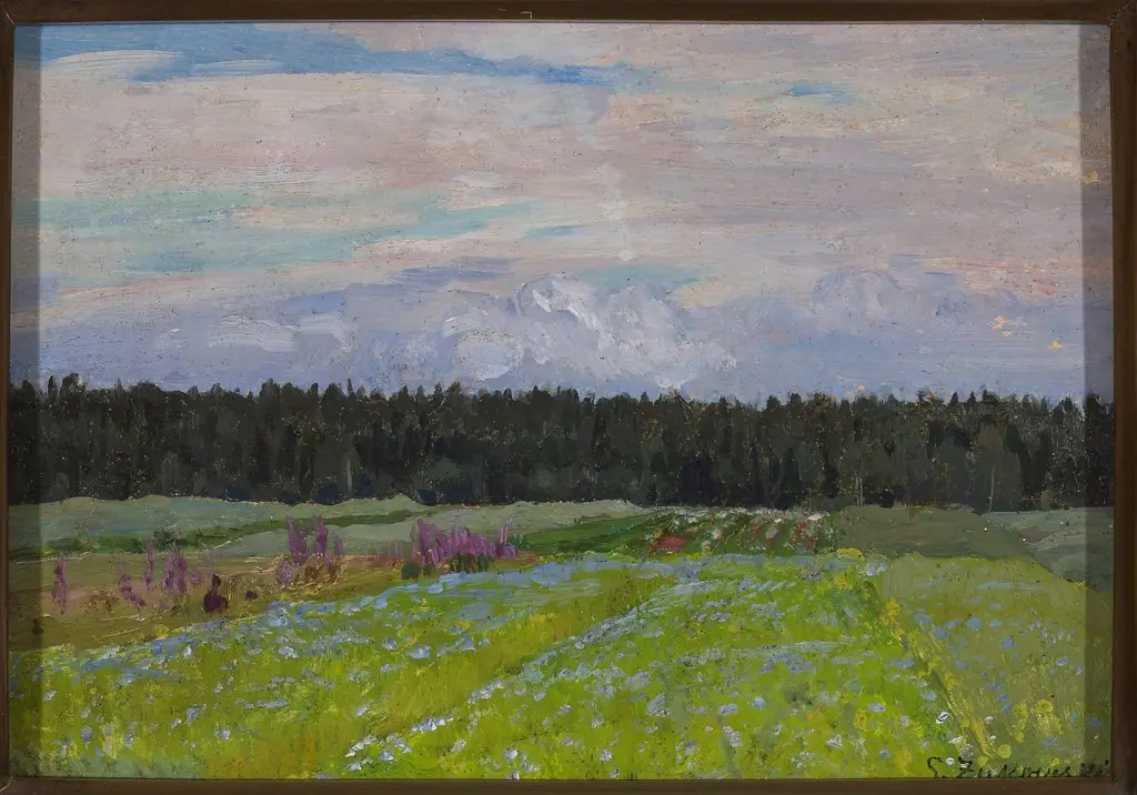 Landscape, by Stanisław Żukowski