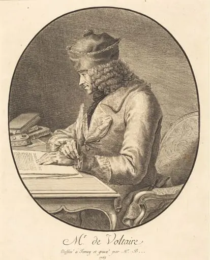 Mr. de Voltaire, by Stanislas Jean Boufflers