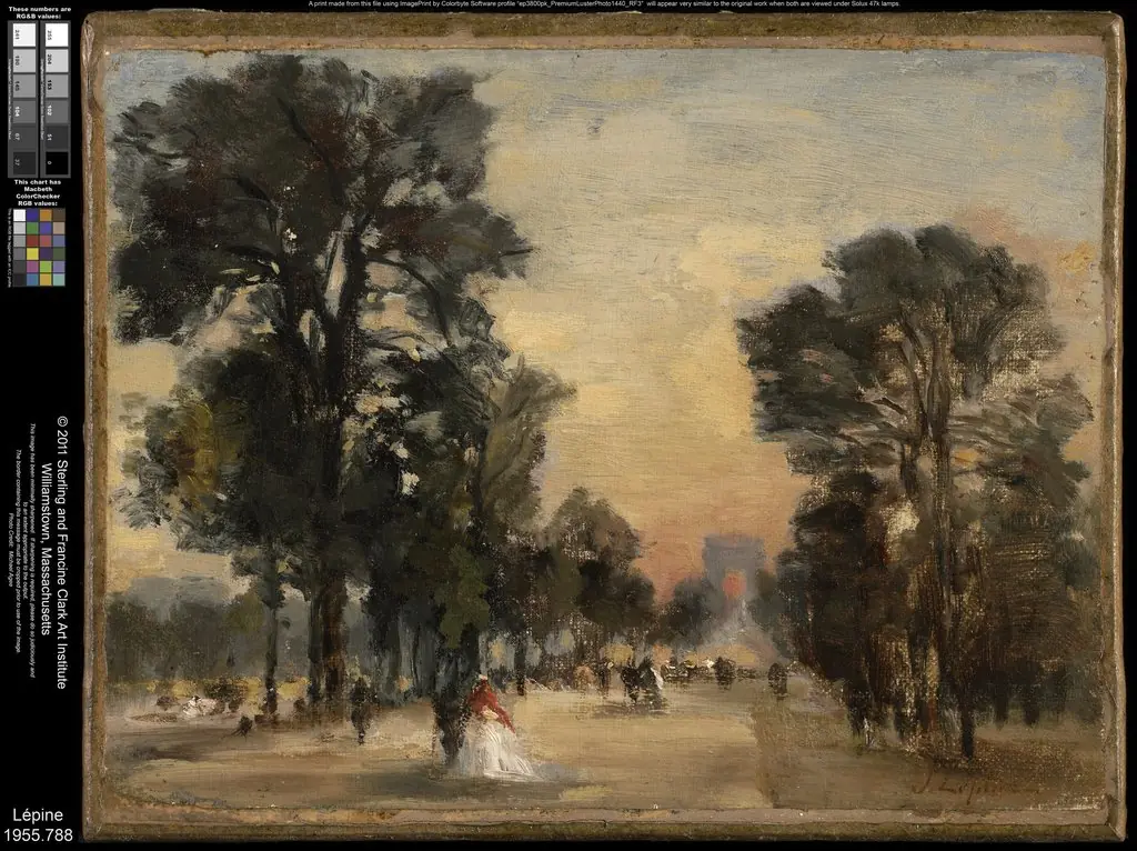 Les Champs-Elysées, by Stanislas Lépine