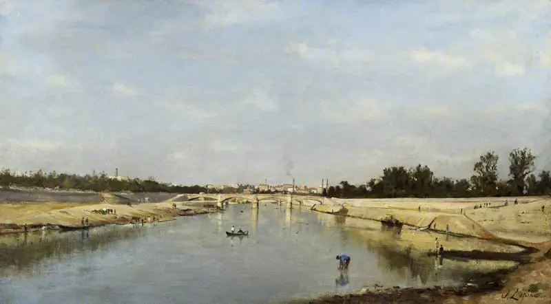 The Pont de l'Alma near Paris, by Stanislas Lépine